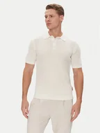 Koszulki męskie - JOOP! Jeans Polo 15 JJK-08Vicono 30045448 Beżowy Modern Fit - miniaturka - grafika 1