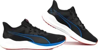 Buty sportowe męskie - Puma Buty męskie Puma Reflect Lite czarno-niebieskie 378768 09 42,5 - miniaturka - grafika 1