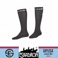 Skarpetki jeździeckie - Eskadron Podkolanówki KNEESOCKS REFLEXX SS 23 - deepgrey - miniaturka - grafika 1