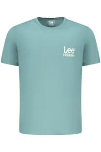 LEE MĘSKA KOSZULKA Z KRÓTKIM RĘKAWEM ZIELONA - Koszulki męskie - miniaturka - grafika 1