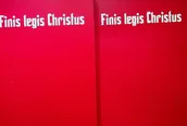 Książki o kulturze i sztuce - Finis legis christus tom 1 i 2 - miniaturka - grafika 1