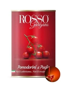 Włoskie pomidory koktajlowe całe ze skórą w sosie pulpie pomidorowej 400g - Przyprawy i zioła sypkie - miniaturka - grafika 1