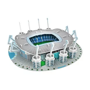 Mini stadion piłkarski - ETIHAD - Manchester City FC - Puzzle 3D 47 elementów - Puzzle - miniaturka - grafika 1
