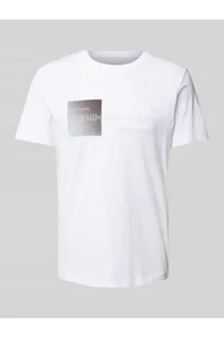 T-shirt o kroju regular fit z czystej bawełny - Tom Tailor Denim - Koszulki męskie - miniaturka - grafika 1