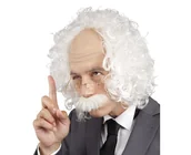 Dodatki do strojów karnawałowych - Boland 86358 - peruka z wąsem i okularami - miniaturka - grafika 1