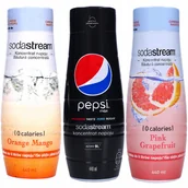 Syropy i koncentraty owocowe - KONCENTRAT SYROP SODA STREAM ZERO CUKRU MIX 3 SZT - miniaturka - grafika 1