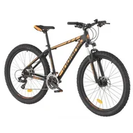 Rowery - Rower górski MTB INDIANA X-Enduro 2.7 M15 27.5 cala męski Czarno-pomarańczowy - miniaturka - grafika 1