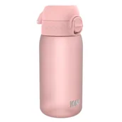 Bidony dla dzieci - Butelka ION8 BPA Free I8RF350ROS Rose Quartz - miniaturka - grafika 1