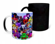 Kubki - KUBEK MAGICZNY Z NADRUKIEM-PREZENT BRAŁL STAR RÓŻNE WZORY DO WYBORU+ IMIĘ - miniaturka - grafika 1