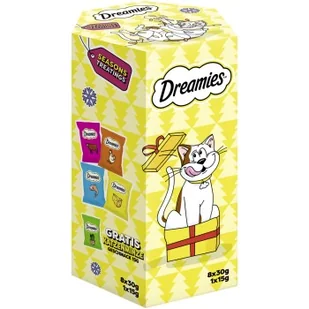 Dreamies X-Mas Opakowanie prezentowe 255 g - Przysmaki dla kotów - miniaturka - grafika 1