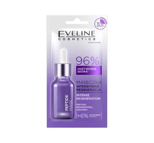 Eveline Peptide Mask intensywnie regenerująca maseczka do twarzy 8 ml - Maseczki do twarzy - miniaturka - grafika 1