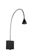 Lampy ścienne - Lucide LUC BUDDY Kinkiet LED 3W L8cm B5cm H6cm Czarny 18293/03/30 18293-03-30 - miniaturka - grafika 1