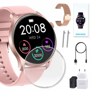 Calvarywatch Lovely 2 Różowy - Smartwatch - miniaturka - grafika 1