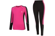 Pozostała odzież narciarska - Bielizna termoaktywna damska DARE2B Baselayer koszulka legginsy-XL - miniaturka - grafika 1