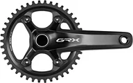 Części rowerowe - Shimano Shimano GRX FC-RX810 Mechanizm korbowy 1x11 42 zęby, black 175mm 2020 Korby I-FCRX8101EXB2 - miniaturka - grafika 1