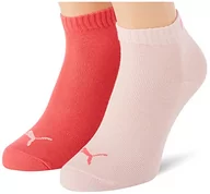 Skarpetki damskie - PUMA Unisex dziecięce skarpety Quarter 3 Pack (3 sztuki), Pink Combo., 39 - miniaturka - grafika 1