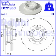 Tarcze hamulcowe - Delphi Tarcza hamulcowa BG9198C BG9198C - miniaturka - grafika 1