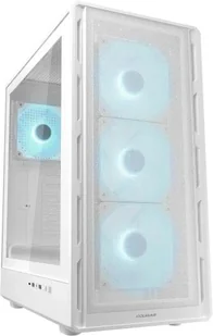 COUGAR AIRFACE PURE PRO PC Case, Mid Tower, White - Obudowy komputerowe - miniaturka - grafika 1