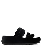 Klapki i japonki damskie - Juicy Couture Klapki WSS21513-01 Czarny - miniaturka - grafika 1