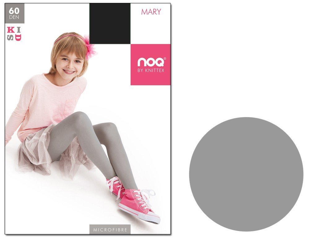 Rajstopy Dziecięce Z Mikrofibry 60 Den Kryjące 152-158 Grey