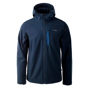 Męski Softshell ELBRUS IFAR II 9715-TOTAL ECLIPSE – Granatowy - Bluzy sportowe męskie - miniaturka - grafika 1