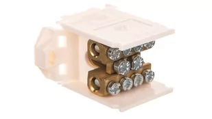 Hager POLO Zacisk rozgałęźny 1-biegunowy 80A 1x254x16mm2 K03SN K03SN - Inne akcesoria elektryczne - miniaturka - grafika 1