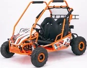 Samochody i pojazdy dla dzieci - Pojazd BUGGY Spalinowy LUCKY SEVEN Pomarańczowy - miniaturka - grafika 1