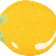 Dywaniki łazienkowe - Urocza mata łazienkowa z motywem cytryny, antypoślizgowa mata z owocami, żółta mata kuchenna z motywem cytryny, dekoracja łazienki, zabawna mata dla - miniaturka - grafika 1