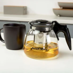 DZBANEK ZAPARZACZ Z SITKIEM 0,9L DO HERBATY ZIÓŁ - Zaparzacze i kawiarki - miniaturka - grafika 6