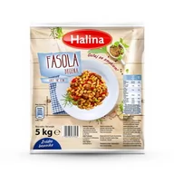 Ziarna i nasiona roślin strączkowych - Halina Fasola Drobna Biała 5Kg - miniaturka - grafika 1