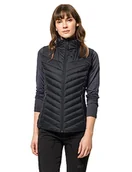Kamizelki damskie - Jack Wolfskin Kamizelka damska Passamani, czarna, M - miniaturka - grafika 1