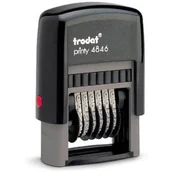 Numeratory - Numerator ręczny 4846 6/4mm TRODAT SAMOTUSZUJĄCY - miniaturka - grafika 1