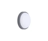 Lampy ogrodowe - Solight WO745-G- LED Kinkiet zewnętrzny LED/13W/230V 4000K IP54 szaye okrągły - miniaturka - grafika 1