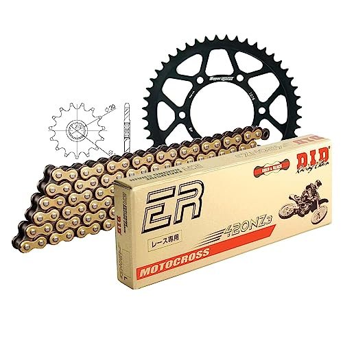Zestaw łańcuchów DID stal 420NZ3 / 124 zapięcie na klips do Rieju RR Spike 50 ccm
