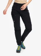 Spodnie narciarskie - Spodnie trekkingowe damskie Salewa Puez DST Cargo Pants - black out - miniaturka - grafika 1