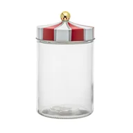 Pojemniki kuchenne - Pojemnik Do Przechowywania Biało-Czerwony 1200 ml Dek. Circus - miniaturka - grafika 1