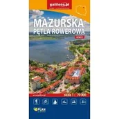Atlasy i mapy - Mazurska Pętla Rowerowa 1:70 000 - miniaturka - grafika 1
