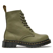 Glany damskie - Glany Dr. Martens 1460 Pascal 31693357 Khaki - miniaturka - grafika 1