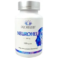 Suplementy naturalne - PROHERBIS Proherbis NeuroHELP 100 k. YUC2155 - miniaturka - grafika 1