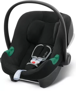 Cybex Aton B2 i-Size Fotelik dla niemowląt, Od urodzenia do ok. 24 miesięcy, Maks. 13 kg, Z wkładką dla niemowląt, Kompatybilny z SensorSafe, Volcano Black - Foteliki samochodowe - miniaturka - grafika 1
