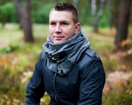 Apaszki i szaliki męskie - Szal, Komin UNISEX - Ciemnoszary dresowy - miniaturka - grafika 1