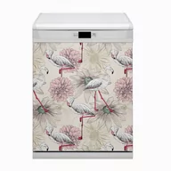 Dekoracje domu - Bluedecor Maskownica na zmywarkę Różowy flaming 60x80 - miniaturka - grafika 1