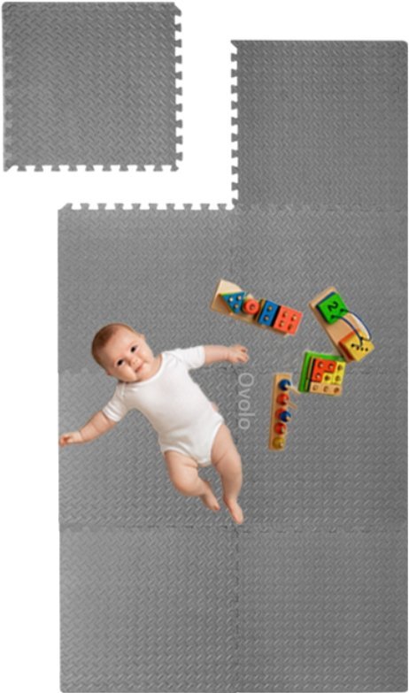 Miękkie Puzzle MATA piankowa DLA DZIECI wygodna gruba do zabawy 240x120cm