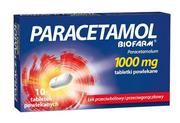 Przeziębienie i grypa - Biofarm Paracetamol 1000 mg x 10 tabl powlekanych - miniaturka - grafika 1