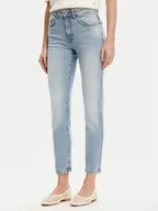 Spodnie damskie - United Colors Of Benetton Jeansy 4OTADE00H Niebieski Slim Fit - miniaturka - grafika 1