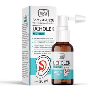 PROLAB Ucholek Higiena spray do uszu 20 ml | DARMOWA DOSTAWA OD 199 PLN! - Wzrok i słuch - miniaturka - grafika 1