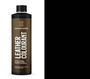 Farba do skóry naturalnej i ekoskóry 250 ml leather expert 001 czarny - Środki do obuwia i ubrań - miniaturka - grafika 1