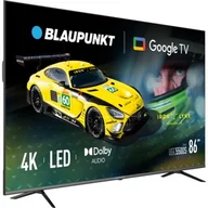 Telewizory - BLAUPUNKT 86UGC5500S 86" LED 4K Google TV HDMI 2.1 - miniaturka - grafika 1