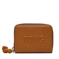 Portfele - Mały Portfel Damski TOUS Brenda 2002106045 Brązowy - miniaturka - grafika 1