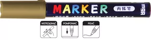 M&G, Marker akrylowy 1-2 mm, złoty - Kredki, ołówki, pastele i pisaki - miniaturka - grafika 1